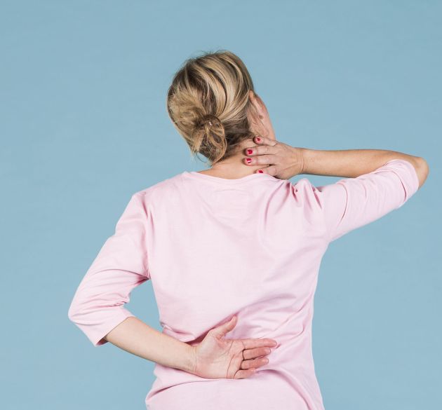 Woman with Osteoporasis